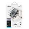 Защитное стекло Uniq OPTIX DUO PRO Anti-reflective со стальной рамкой для Apple Watch Ultra 49 мм