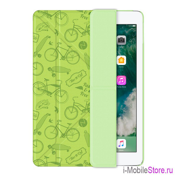 Чехол Deppa Wallet Onzo для iPad 9.7 (2017), зеленый