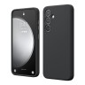 Elago для Galaxy S24 чехол Soft silicone (Liquid) Black