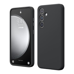 Elago для Galaxy S24 чехол Soft silicone (Liquid) Black