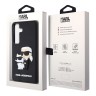 Karl Lagerfeld для Galaxy S24 чехол 3D Rubber NFT Karl & Choupette Hard Black