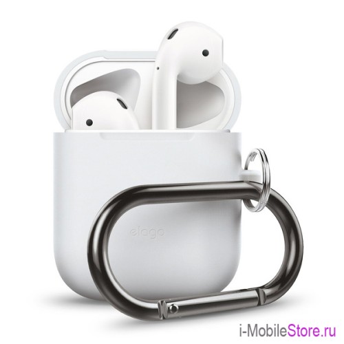 Чехол Elago Hang case для AirPods 1/2, Nightglow Blue