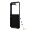 Guess для Galaxy Z Flip 6 чехол PU кожа 4G Charms collection Grey