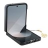 Guess для Galaxy Z Flip 6 чехол PU кожа 4G Charms collection Grey