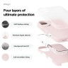 Elago для iPhone 16 чехол Soft silicone (Liquid) Lovely Pink