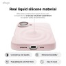 Elago для iPhone 16 чехол Soft silicone (Liquid) Lovely Pink