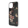 Чехол Guess Flower Hard Shiny N.4 Black для iPhone 11
