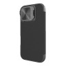 Nillkin для iPhone 16 чехол QIN ProP Booktype Black