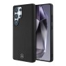 Mercedes для Galaxy S25 Ultra чехол Leather Debossed Lines Hard Black (MagSafe)