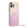 Чехол Guess 4G 3D raised Hard Gradient для iPhone 12 Pro Max, розовый