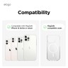 Elago магнитный бумажник MagSafe Card Slider Clear PC Transparent