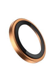 BlueO стекло для iPhone 17 Pro/17 Pro Max, Camera lens Aluminium 3 шт. Orange (+installer)