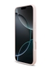 Guess для iPhone 17 Pro чехол Liquid silicone Gold metal logo Hard Pink (MagSafe)