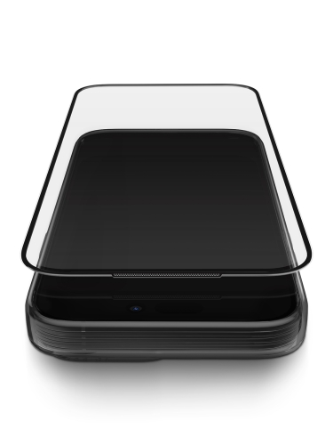 Uniq стекло для iPhone 17 Pro Max OPTIX Vision AR Anti-Dust filter Black (+installer)