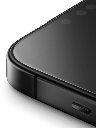Uniq стекло для iPhone 17 Pro Max OPTIX Vision AR Anti-Dust filter Black (+installer)