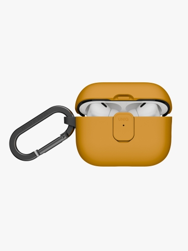 Uniq для Airpods Pro 3 чехол CLYDE Lock case Racing Yellow/Dark Grey