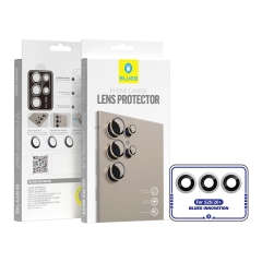 BlueO стекло для Galaxy S26/S26+, Camera lens Armor metal 3 шт. Silver