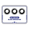 BlueO стекло для Galaxy S26/S26+, Camera lens Armor metal 3 шт. Silver
