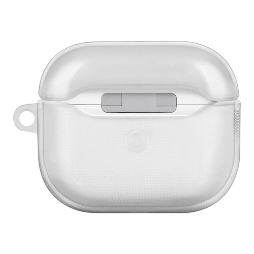 Чехол Uniq Glase с карабином для AirPods 3 (2021), прозрачный