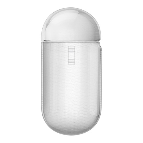 Чехол Uniq Glase с карабином для AirPods 3 (2021), прозрачный