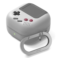 Elago для Galaxy Buds 4/4 Pro чехол Unique AW5 Game console Hang case Light Grey