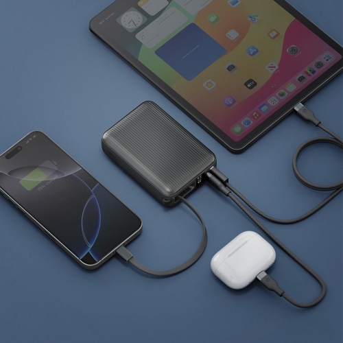 Energea АКБ Integra Ultra 45 (CCC), 20000 USB-C+A + кабель USB-C Total 45W Display Gumental