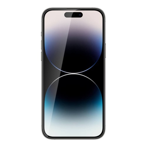 Защитное стекло Nillkin 2-in-1 Screen protector +Camera lens для iPhone 14 Pro, черная рамка