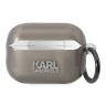 Чехол Lagerfeld TPU with ring NFT Karl Translucent для Airpods Pro 2, черный