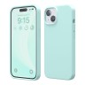 Elago для iPhone 15 чехол Soft silicone (Liquid) Aqua Sky