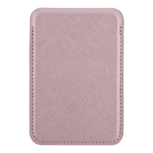 Guess картхолдер для iPhone Wallet Cardslot MagSafe PU Saffiano Triangle metal logo Pink