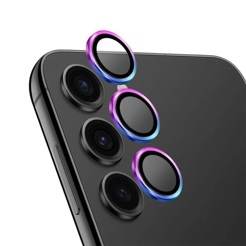 Uniq стекло для Galaxy S24 OPTIX Camera Lens protector Aluminium Iridescent