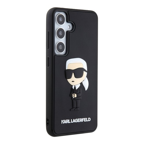 Karl Lagerfeld для Galaxy S24 чехол 3D Rubber NFT Karl Ikonik Hard Black