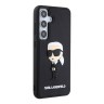 Karl Lagerfeld для Galaxy S24 чехол 3D Rubber NFT Karl Ikonik Hard Black