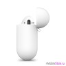 Чехол Elago Silicone case для AirPods 1/2, белый