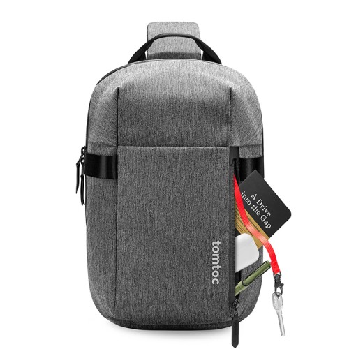 Tomtoc Travel сумка для ноутбуков Navigator-T24 Sling Bag M 14"/7L Gray