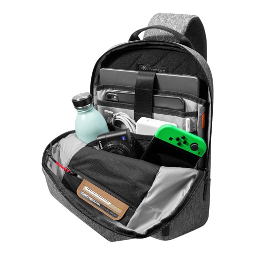Tomtoc Travel сумка для ноутбуков Navigator-T24 Sling Bag M 14"/7L Gray