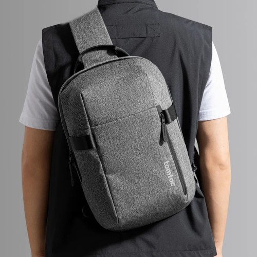 Tomtoc Travel сумка для ноутбуков Navigator-T24 Sling Bag M 14"/7L Gray