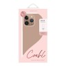Uniq для iPhone 16 Pro Max чехол кожаный со шнурком COEHL MUSE Dusty Nude (MagSafe)