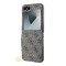 Guess для Galaxy Z Flip 6 чехол PU кожа 4G Charms collection коричневый