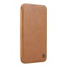 Nillkin для iPhone 16 чехол QIN ProP Booktype Brown