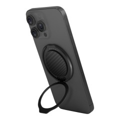 Uniq магнитный держатель GripFit Premium 360 Magnetic Mount &amp; Kickstand Carbon Black