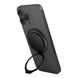 Uniq магнитный держатель GripFit Premium 360 Magnetic Mount & Kickstand Carbon Black