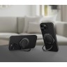 Uniq магнитный держатель GripFit Premium 360 Magnetic Mount & Kickstand Carbon Black