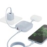 Energea АКБ Bazic GoPower Fusion, 10000 4in1 USB-C+A  +USB-C/Lighning cables PD20W Display, Bubble
