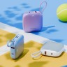 Energea АКБ Bazic GoPower Fusion, 10000 4in1 USB-C+A  +USB-C/Lighning cables PD20W Display, Bubble