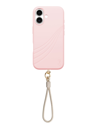 Uniq для iPhone 17 чехол COEHL Strap series Serina Cloud Pink (MagSafe)
