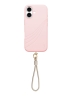 Uniq для iPhone 17 чехол COEHL Strap series Serina Cloud Pink (MagSafe)