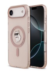 Karl Lagerfeld для iPhone Air чехол IML NFT Choupette Hard Pink (MagSafe)