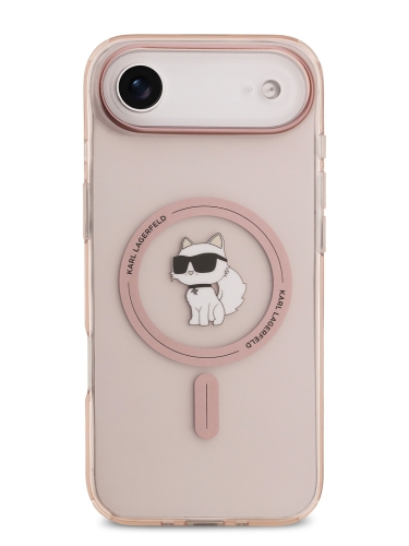 Karl Lagerfeld для iPhone Air чехол IML NFT Choupette Hard Pink (MagSafe)