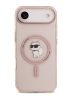 Karl Lagerfeld для iPhone Air чехол IML NFT Choupette Hard Pink (MagSafe)